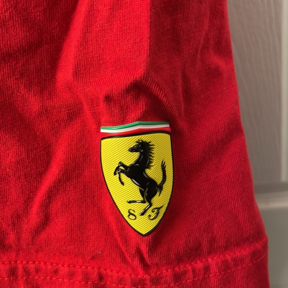 Ferrari Puma Red Logo T Shirt from Pebble Beach Concours - Picture 3 of 6
